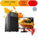 Computador Corporate I5 8gb Hd 2 Tb Monitor 19