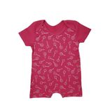 Macacão Infantil Feminino Estampado Colorido Blogueirinha