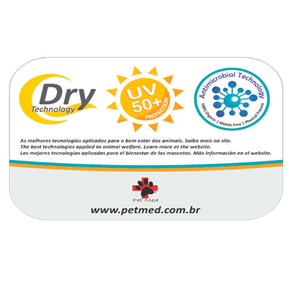 Protetor de Membros Posteriores para Cães Duo Dry Pet Med N°6