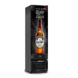 Refrigerador Vertical Cervejeira 230 Litros 220v Frost Free Gelopar Preto