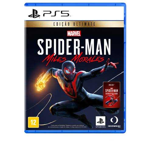 Jogo Spider-man: Miles Morales Edição Ultimate - Playstation 5 - Insomniac Games