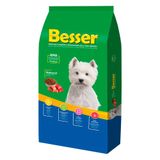 Ração Seca Besser Natural Premium Para Cães Adultos Raças Pequenas E Médias - 15 Kg