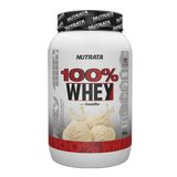 100% Whey  - 900g Baunilha - Nutrata