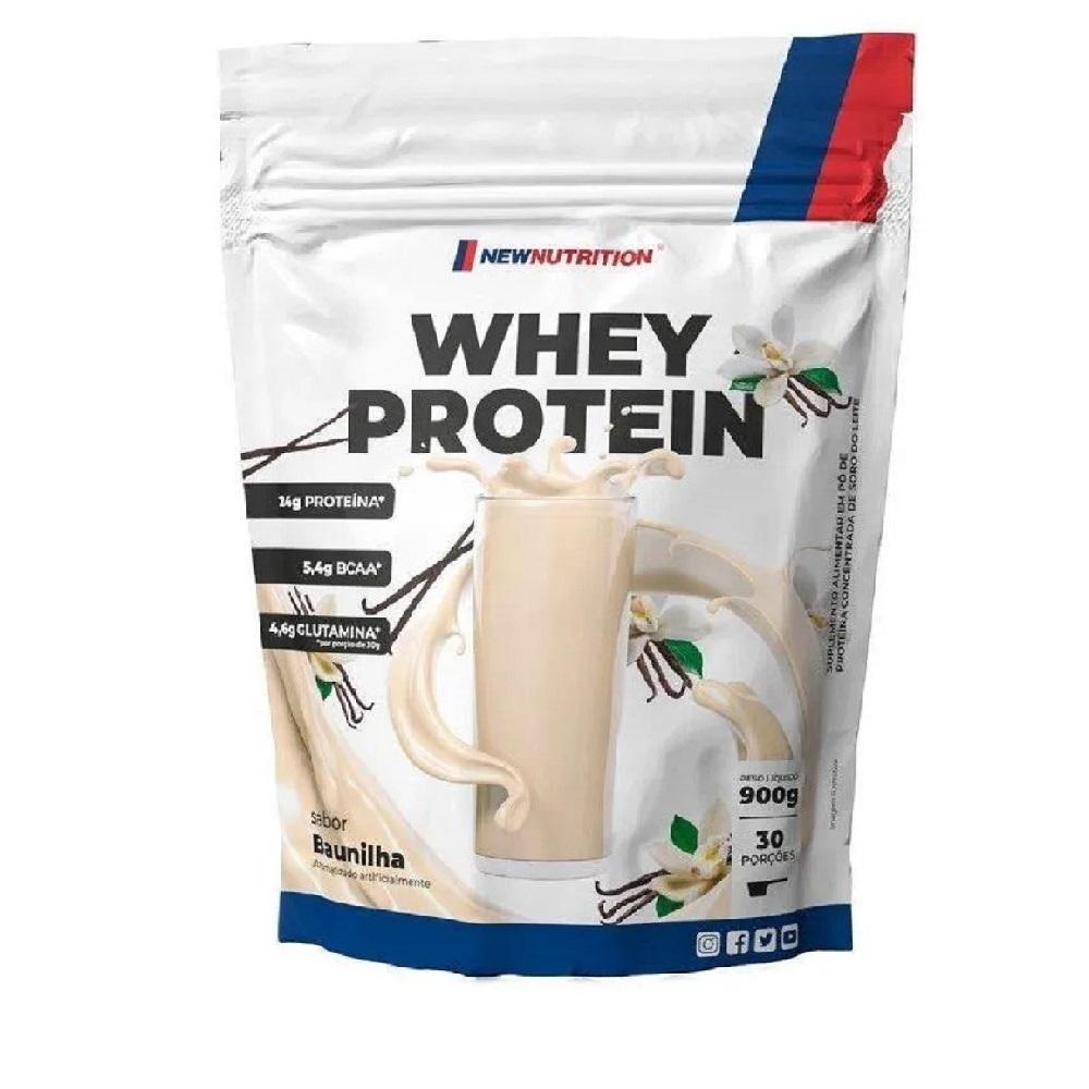 Whey Protein Concentrado Newnutrition 900g Amendoim