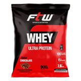 Whey Ultra Protein - 900g Refil Chocolate - Ftw