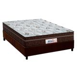 Colchão Probel Molas Ensacadas Miami+Cama Box Casal 138x188