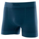 Cueca Boxer Mash Microfibra Sem Costura Básica Confortável Azul Diesel Gg