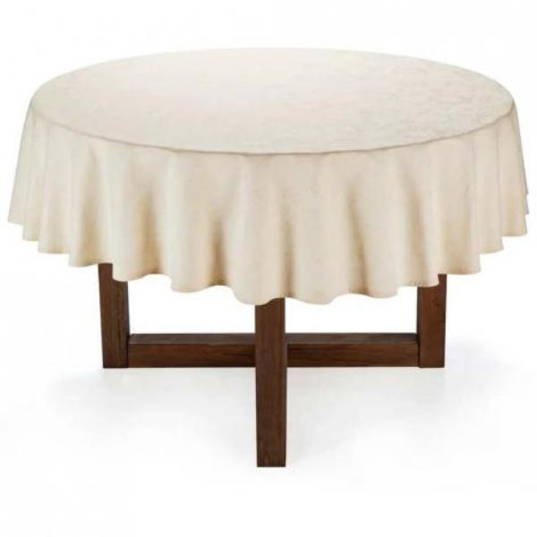 Toalha de Mesa Redonda 178cm Celebration Sienna - Karsten