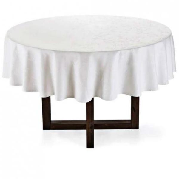 Toalha de Mesa Redonda 178cm Celebration Sienna - Karsten