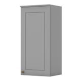 Armário Aéreo 1 Porta 40cm Americana Cinza - Móveis Henn