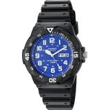 Relógio Clássico Analógico De Quartzo Preto Para Homem Mrw200h-2b2v Casio