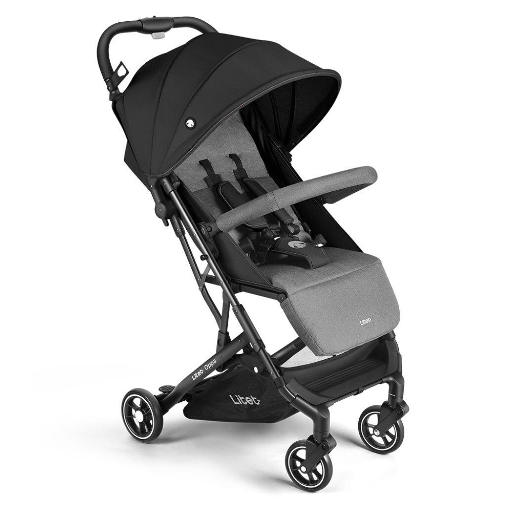 Carrinho de Bebe Multikids Oppa Preto e Cinza Bb423 Carrinho de Bebe Multikids Oppa Preto e Cinza Bb423
