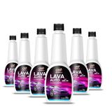 Lava Autos Com Cera 500ml Orbi Shampoo Detergente - 6 Peças