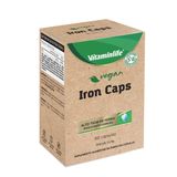 Vegan Iron Caps - 60 Cápsulas - Vitaminlife