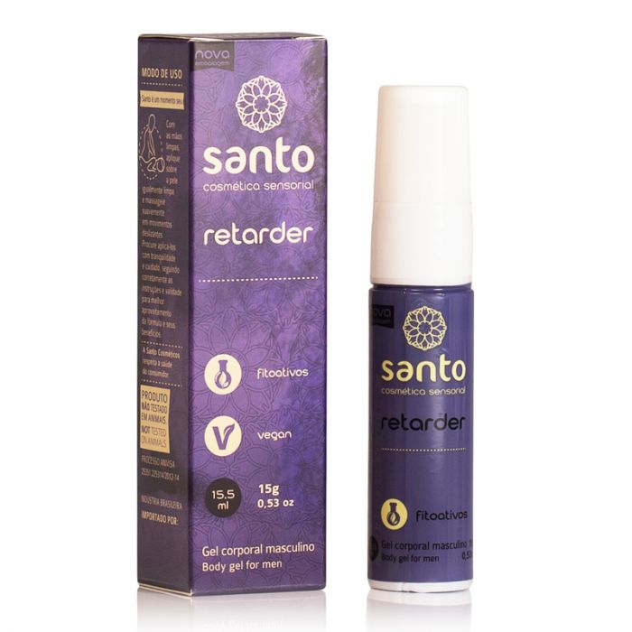 Gel Retardante Masculino De 10gr - Retarder - Santo Cosméticos