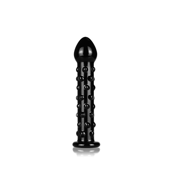 Plug Anal 17cm Com Relevo Preto - Lovetoy