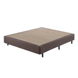 Box Sommier Casal Charm Eco 138x188x40 - Marrom