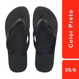 Sandálias Havaianas Color Preto - Embalagem Com 6 Unidades