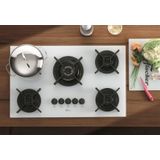 Fogão Cooktop Fischer 5 Bocas Tripla Chama Infinity Branco 26298-62470