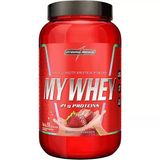 Whey My Whey Pó Integral Medica Shake De Morango 900g Pote