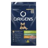 Ração Seca Origens Premium Especial Light Frango E Cereais Cães Adultos - 3 Kg