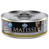 Ração Úmida Farmina Matisse Sardinha Mousse Para Gatos Adultos - 85 G