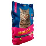 Ração Seca Hot Cat Mix Para Gatos Filhotes E Adultos - 1 Kg