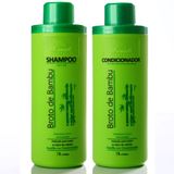 Kit Shampoo e Condicionador Broto de Bambu S.O.S Aramath 1L Profissional