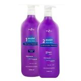 Kit Shampoo E Condicionador Moist Mairibel Aloe Vera 1000ml