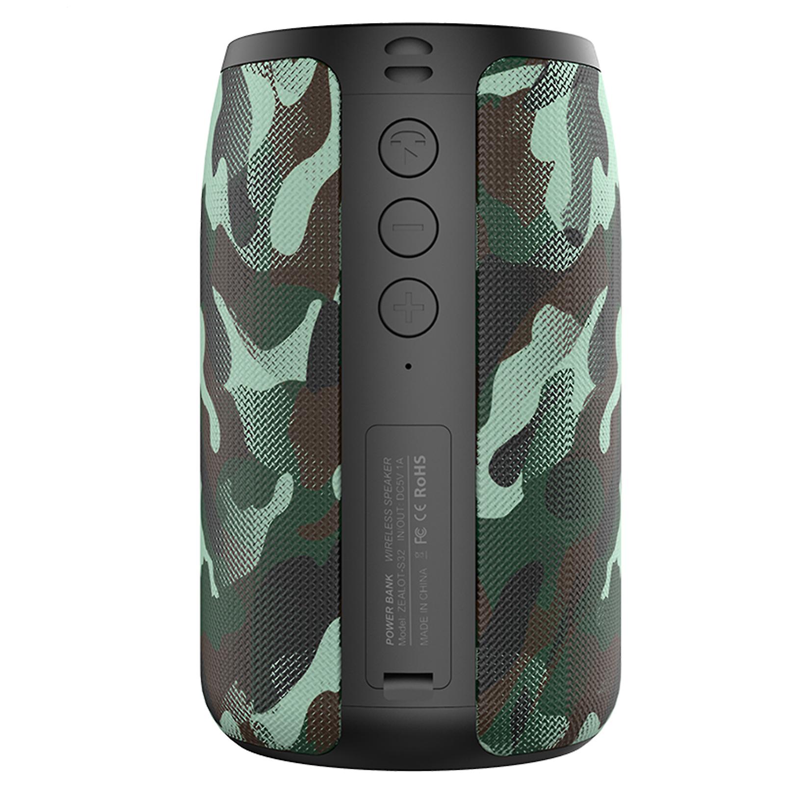 Camuflagem  Wireless Bluetooth Speaker Mini Alto-falante Portátil