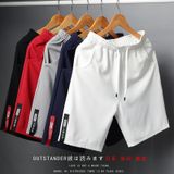 Shorts Brancos De Poliéster Estilo Japonês Masculino =(l)