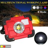 30w Portátil Recarregável Led Flood Light Lâmpada De Trabalho Ao Ar Livre