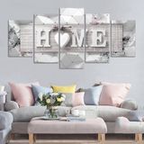 5 Painel Moderno Canvas Print Pintura Imagem Wall Decor Art