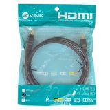 CABO HDMI 2.0 4K ULTRA HD 3D CONEXÃO ETHERNET 1 METRO - H20-1