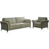 Kit Sofa 222 Cm E Poltrona Decorativa Royalle Linho Tce 1026 Moll