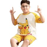 Casa De Algodão De Pijama Infantil Desgasta Pikachu Fino