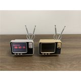 Polegada Retro Bookshelf Tv Vídeo Handheld Game Console Gold