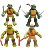 4 Pcs Set Teenage Mutant Ninja Turtles Action Figure Presente