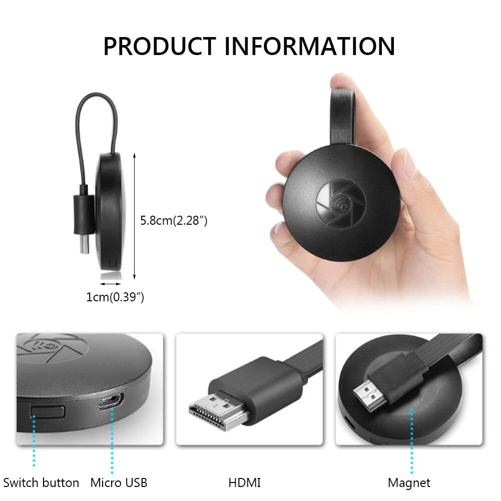 Adaptador Hdmi Sem Fio 4k Com Wifi 24g 5g Dongle 1080p é boa?