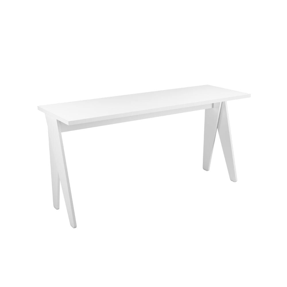 Mesa De Escritório Magnólia 120 Cm - Branco