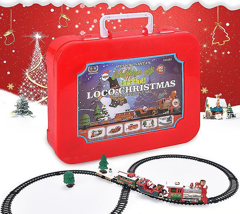 Natal Brinquedo Natal Elétrico Carro Ferroviário Papai Noel Trem