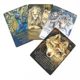 Cartas De Tarô Espíritos Dos Animais Oracle Cards Jogos Set Pa