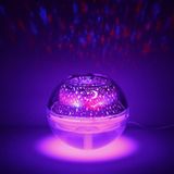 Lâmpada Do Projetor Do Céu Estrelado Led Luz Noturna Usb Alimentado Com H