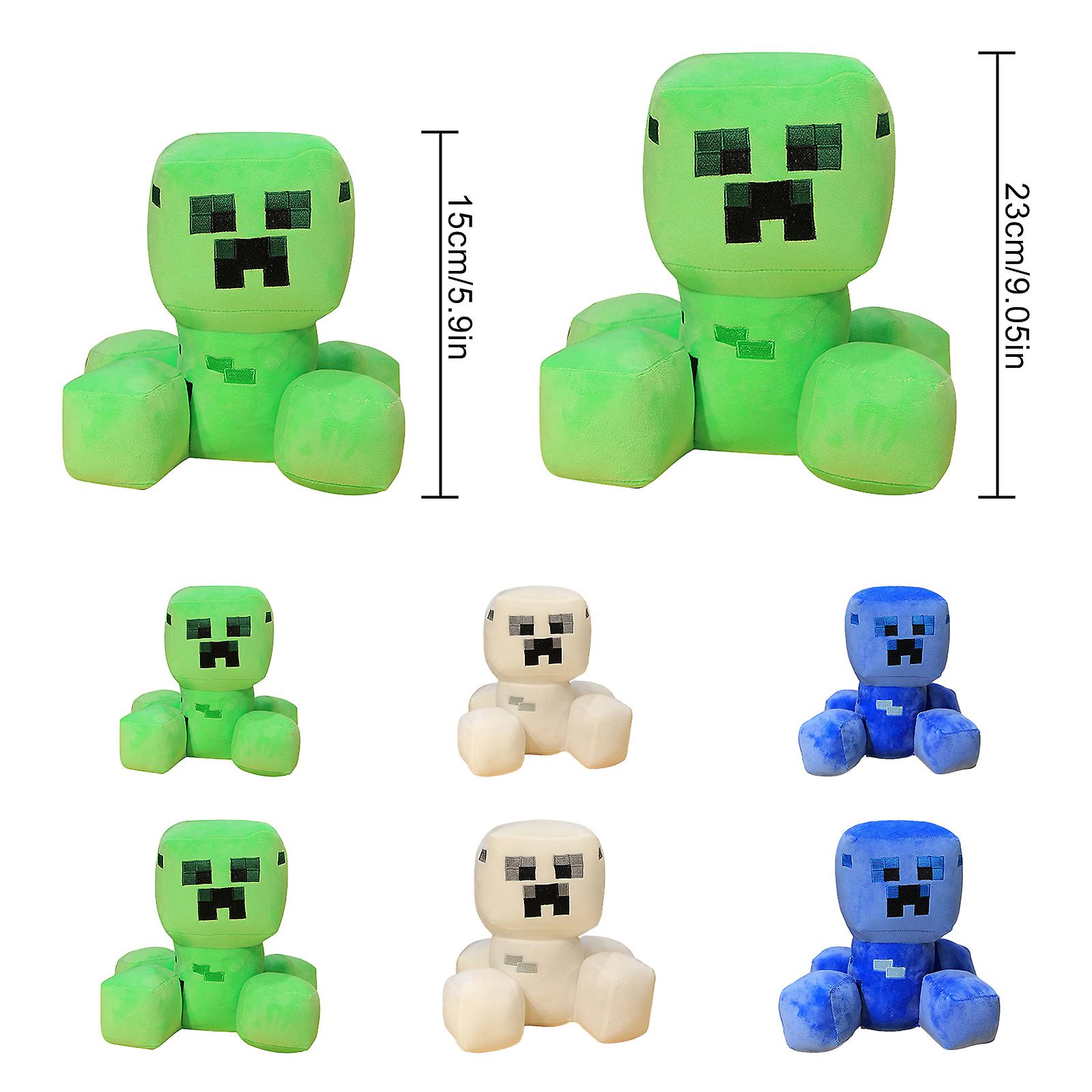 Meu Mundo Minecraft Creeper Pelúcia Brinquedos Em Torno Do Jogo