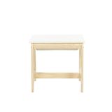 Mesa Infantil Sensorial Montessoriano Natural/branco - Casatema