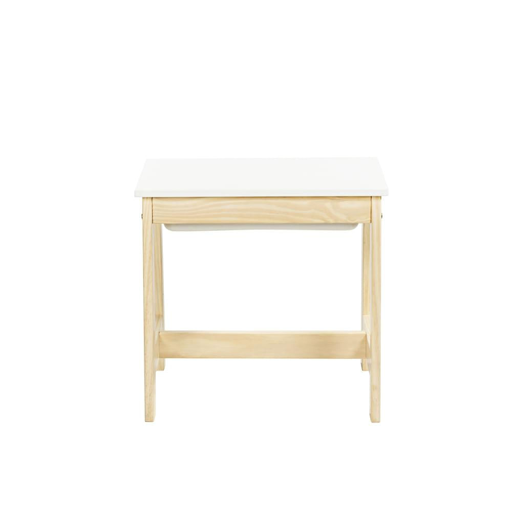 Mesa Infantil Sensorial Montessoriano Natural/branco - Casatema