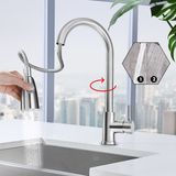 Cozinha De Aço Inoxidável 304 Salta Out Fautet 360° Rotação S