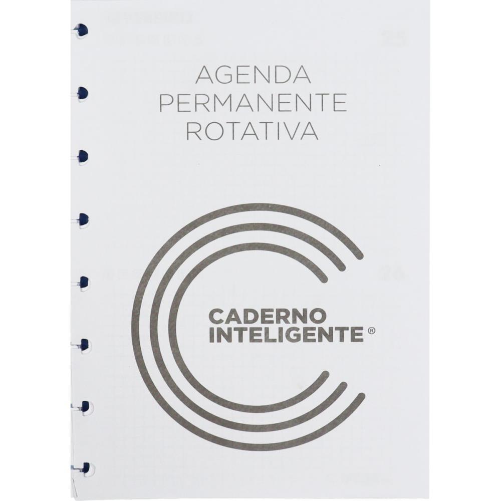 Caderno Inteligente Refil A5 Agenda Perm 90g. 100fls.