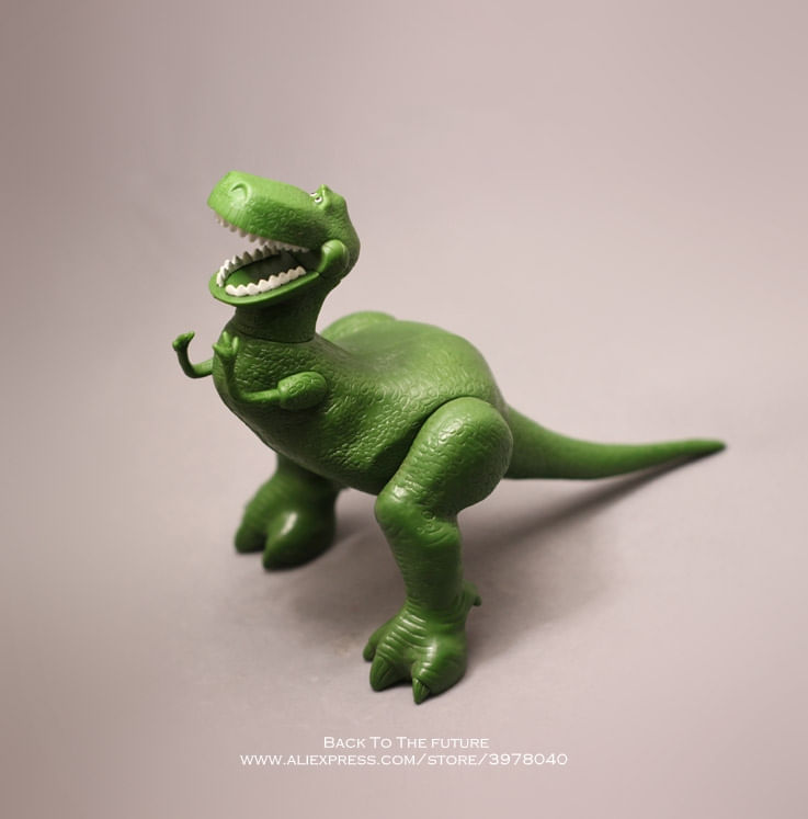 Toy Story 4 Rex O Dinossauro Verde 15cm Pvc Action Figures