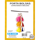 Organizador De Bolsas Bege Para Cabide - Ref : 610